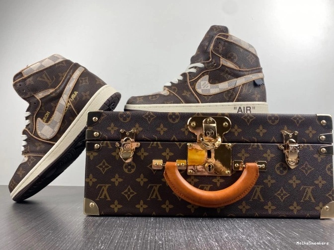 MaikeSneakers x Air Jordan 1 LV OFF-WHITE 0812